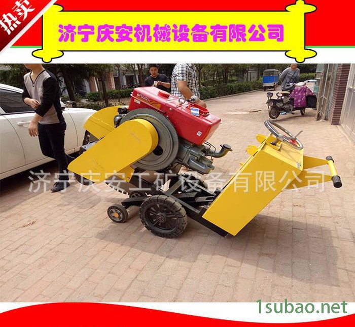 鸡西市现货路面切割机手推式切缝机1米柴油混凝土切割机图3