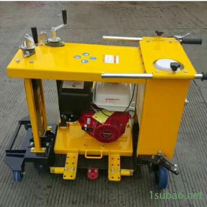 悍博**电动柴油马路切割机全液压道路切割机手推式市政井盖切圆机图3