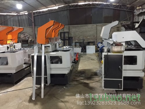 数控45度双头铝材切割机图2