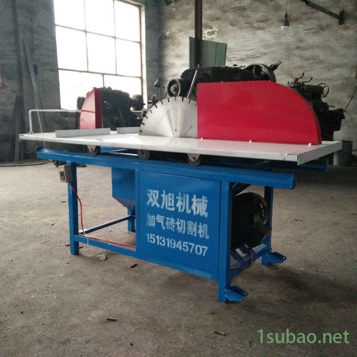 双旭机械制造厂600 加气块切砖机加气块切割机轻质砖耐火砖切割机水泥砖切割机台式电动切砖机图3