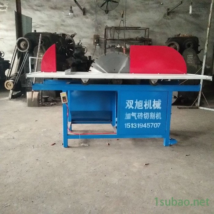 双旭机械制造厂600 加气块切砖机加气块切割机轻质砖耐火砖切割机水泥砖切割机台式电动切砖机图2