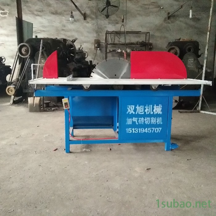 双旭机械制造厂600 加气块切砖机加气块切割机轻质砖耐火砖切割机水泥砖切割机台式电动切砖机图4