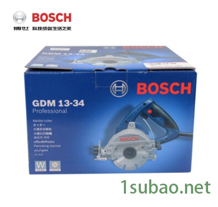 Bosch/博世 石材切割机云石机GDM13-34 1200W 110mm切割机 博世电动工具图3