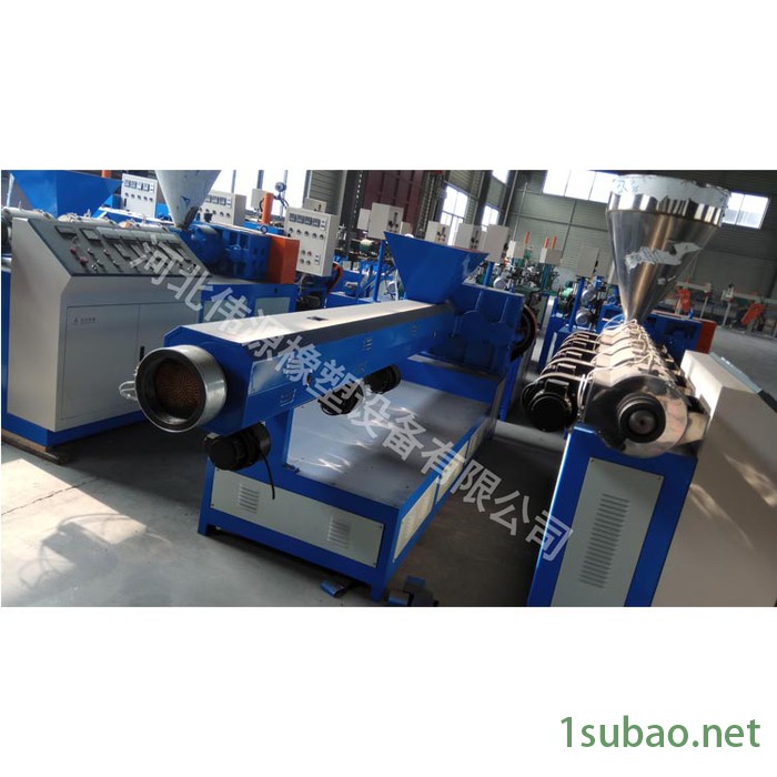 **塑料挤出机厂家 再生塑料造粒机，PVC再生造粒挤出机价格图6