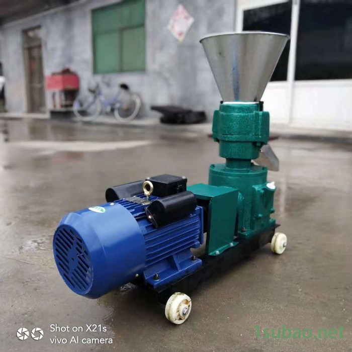 秸秆牛羊颗粒饲料成型机 生物质燃料颗粒机, 再生塑料造粒机图3