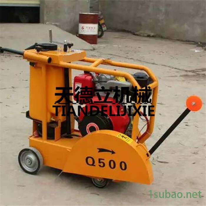 18型风冷柴油马路切割机 市政建筑路面切缝机 沥青路面沟槽切割机图2