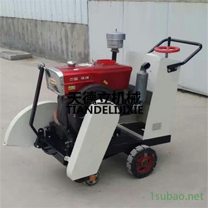 HLQ-27型水冷柴油切割机 27公分深混凝土地面切割机 路面切缝机图4