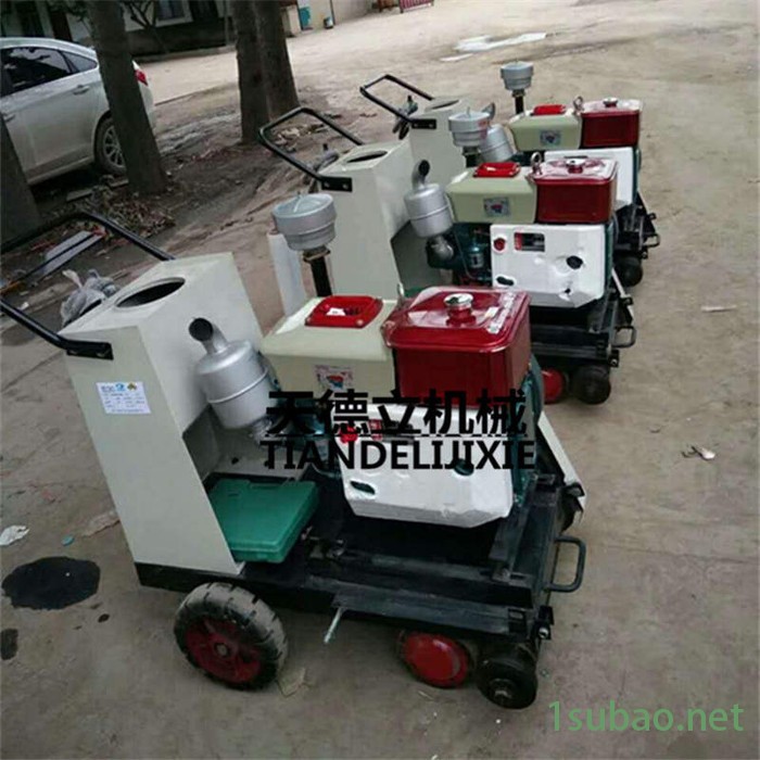 HLQ-27型水冷柴油切割机 27公分深混凝土地面切割机 路面切缝机图2