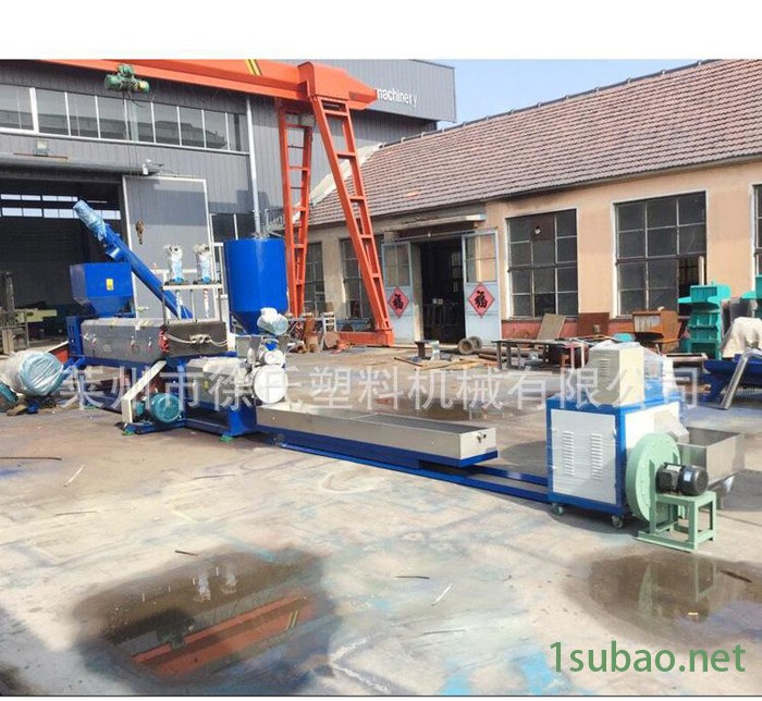 出口直售塑料颗粒机 子母造粒机 编织袋再生塑料造粒机图3
