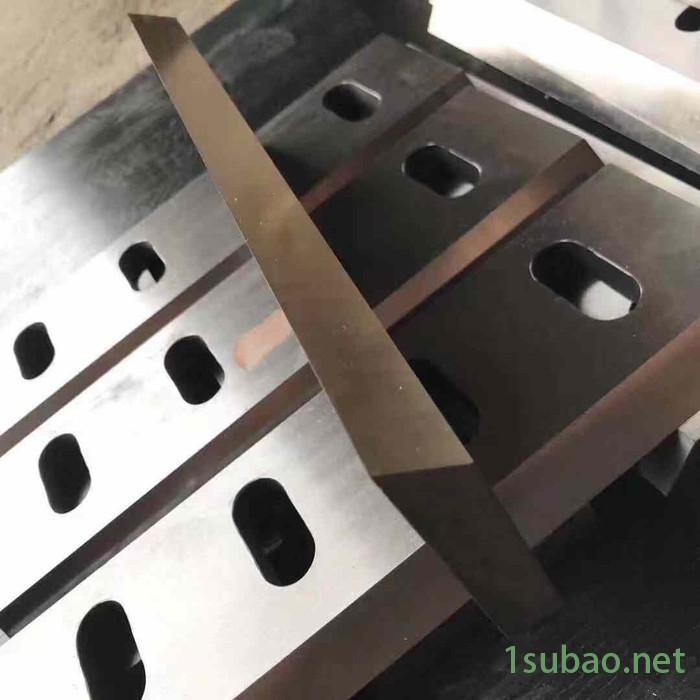 【技雄】 塑料粉碎机刀片塑料破碎机刀片配件耐磨合金钢树枝木材粉碎机刀片图6