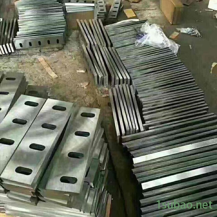 【技雄】 塑料粉碎机刀片塑料破碎机刀片配件耐磨合金钢树枝木材粉碎机刀片图2