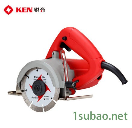 ken/锐奇 石材切割机云石机4110A 1200W 110mm切割机 锐奇电动工具图3
