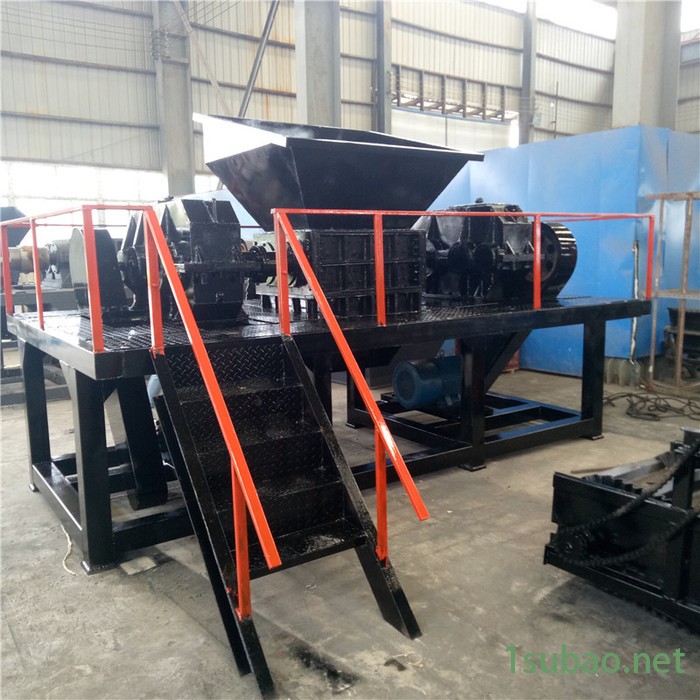 仁之泰600 金属撕碎机双轴撕碎机大型机头料单轴撕碎机小型废旧衣服薄膜破碎机布料塑料橡胶粉碎机图4