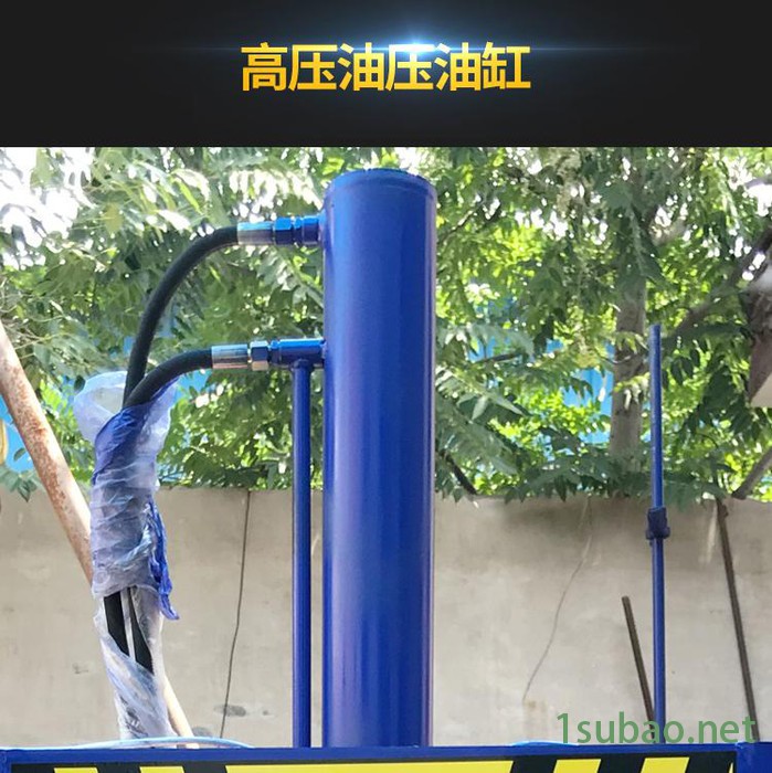 液压立式切割机价格大块塑料液压切料机福达660型切胶机图5