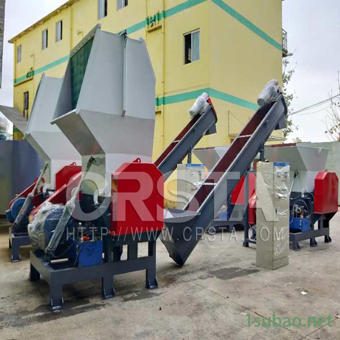 广东ABS电源废塑料处置破碎清洗机，电源外壳粉碎去漆洗水再生机图5