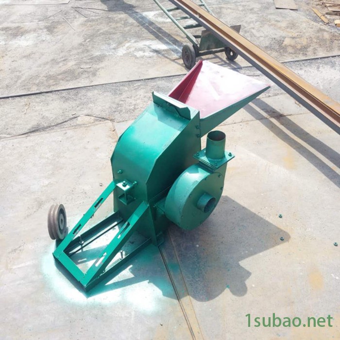 锤片式粉碎机340型 多功能塑料木屑粉碎机 抽风锤片式饲料破碎机图3