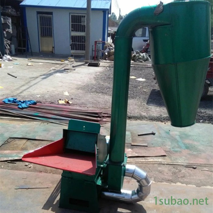 锤片式粉碎机340型 多功能塑料木屑粉碎机 抽风锤片式饲料破碎机图5