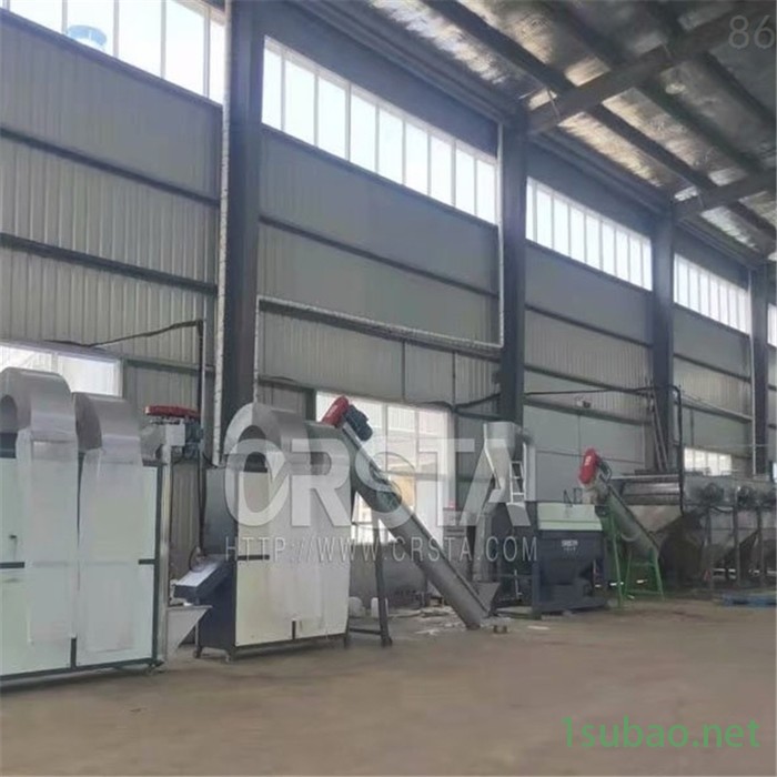 医院垃圾一次性点滴袋破碎清洗机，柯达机械PE废塑料点滴袋再生处置机图2