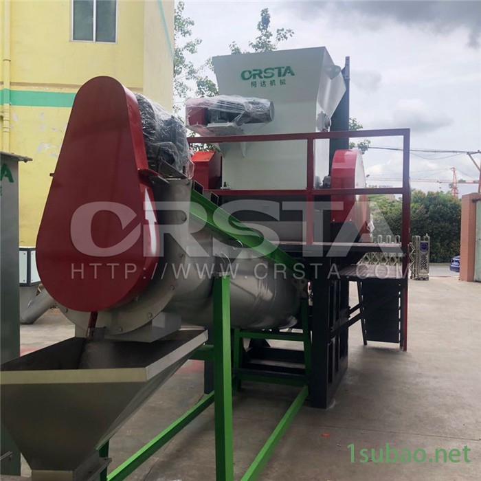 泰州医废塑料点滴瓶破碎清洗机，PP一次性点滴瓶再生清洗分离机图4