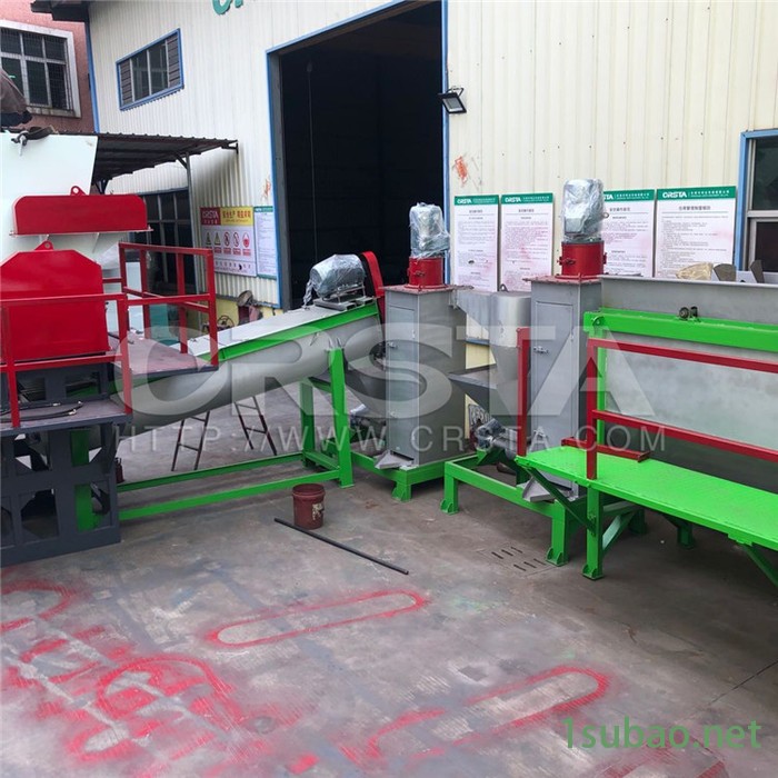 泰州医废塑料点滴瓶破碎清洗机，PP一次性点滴瓶再生清洗分离机图2