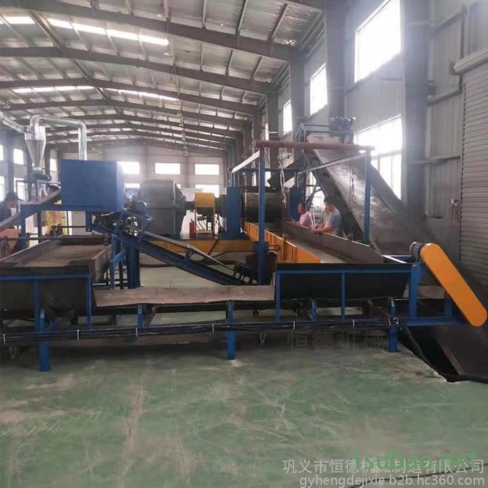 恒德610易拉罐油漆桶粉碎机    废旧塑料玩具撕碎机    大型废旧轮胎破碎机图4