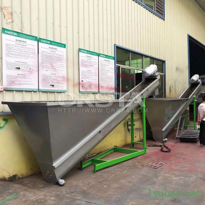 尼龙废胶块料处置塑料破碎清洗机，柯达机械胶头废料处置清洗再生机图3