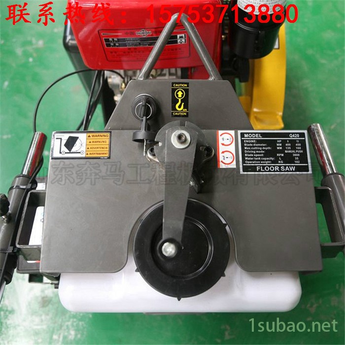 奔马路面切割机陕西40型号手推式混凝土汽油路面切割机 沥青马路切缝机品**越图2