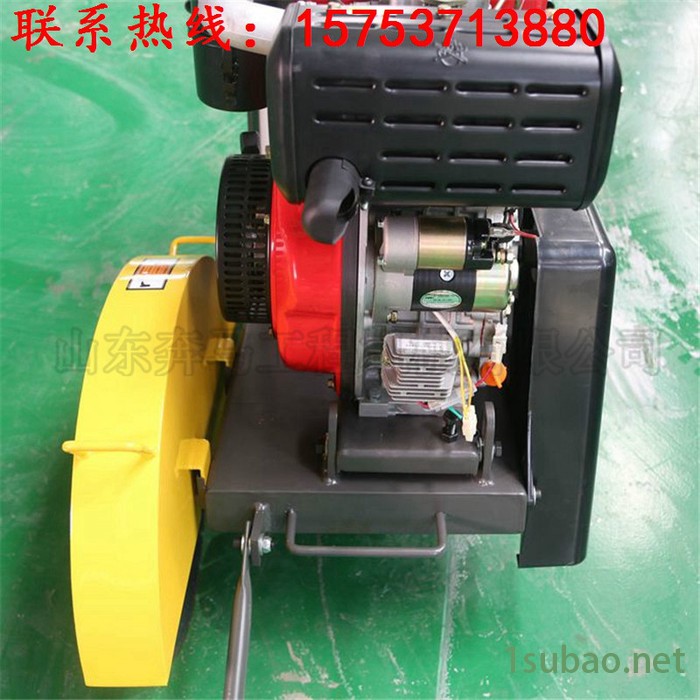 奔马路面切割机陕西40型号手推式混凝土汽油路面切割机 沥青马路切缝机品**越图4