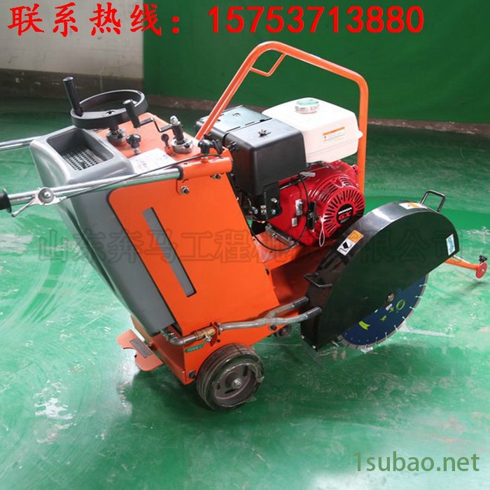 奔马路面切割机陕西40型号手推式混凝土汽油路面切割机 沥青马路切缝机品**越图8