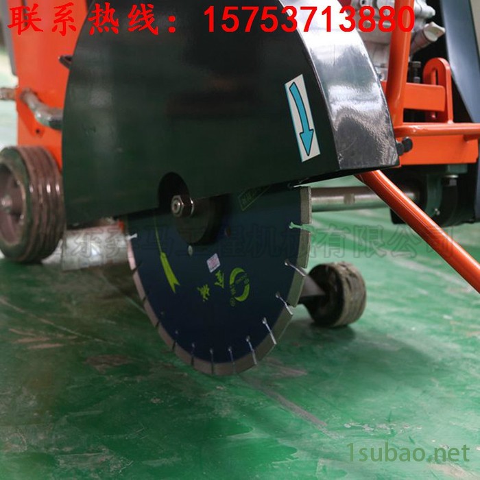 奔马路面切割机陕西40型号手推式混凝土汽油路面切割机 沥青马路切缝机品**越图6