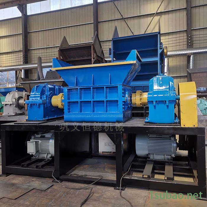 恒德800废旧轮胎橡胶破碎机   边角料塑料粉碎机    长期供应橡塑粉碎机图5