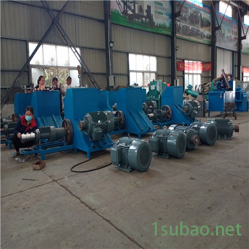 小型创业设备 800塑料托盘模板破碎机 静音汽车保险杠塑钢粉碎造粒机组图3