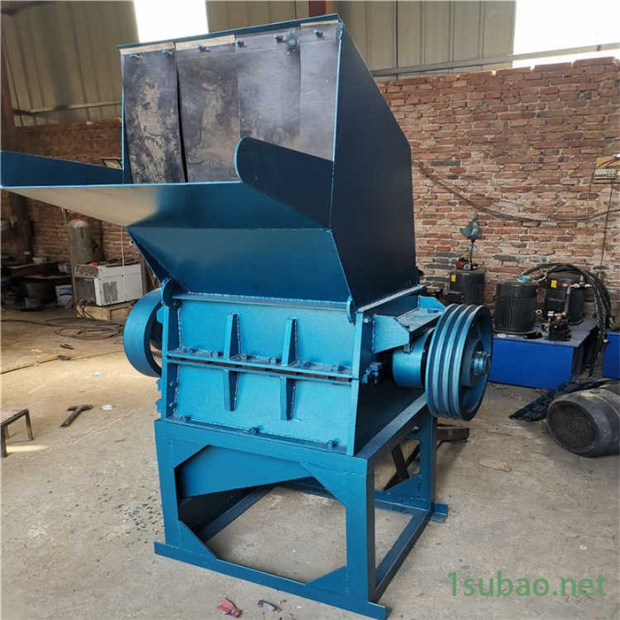 现货供应尼龙塑料强力粉碎机   废旧吨袋新型破碎机图7