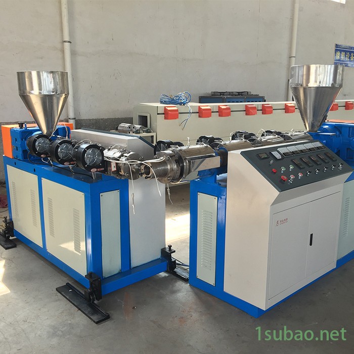 伟源  80型塑胶挤出机 塑料装饰条挤出机价格 再生塑料挤出机 尼龙塑料挤出机厂家图4