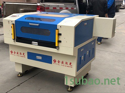 供应金盛激光饰品 礼品 工艺品 促销品激光切割机 金盛激光布料激光切割机图4