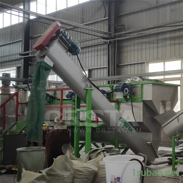 广东PP废塑料涂料桶处置再生机，固废涂料桶垃圾塑料破碎清洗机图5