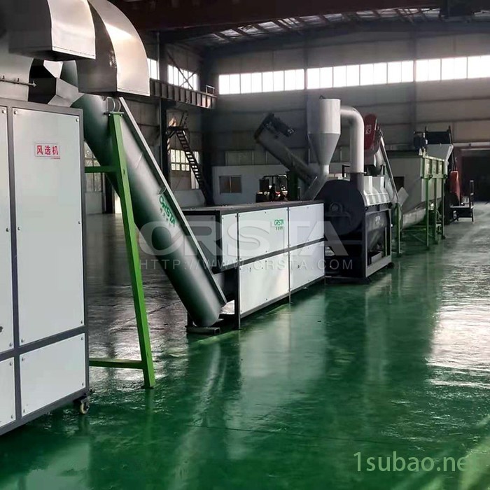 广东PP废塑料涂料桶处置再生机，固废涂料桶垃圾塑料破碎清洗机图2