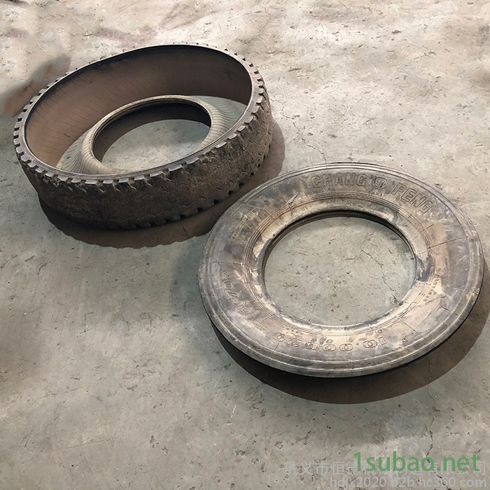 车轮胎切圈机 全钢丝胎轮胎切割机 轿车工程车轮胎切割机 成套设备图3