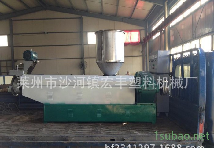 山东莱州105型水洗再生塑料造粒机 挤出机 颗粒机-塑料机械图3