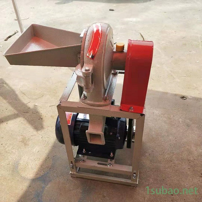 新型杂粮商用粉碎机 180小麦荞麦去皮打面机 23加宽塑料粉碎机图2
