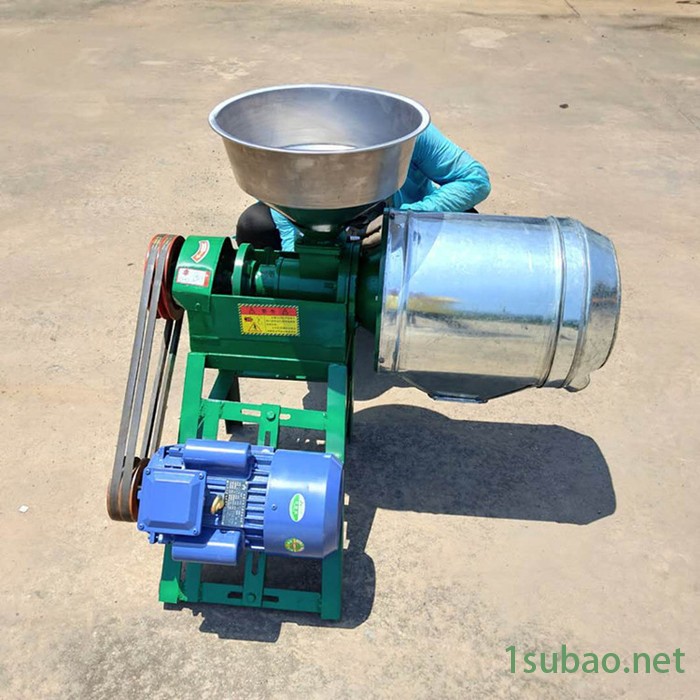 新型杂粮商用粉碎机 180小麦荞麦去皮打面机 23加宽塑料粉碎机图7