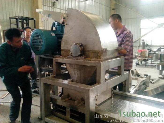 塑料粉碎机 骨头粉碎机 骨头破碎机 树枝粉碎机 不锈钢粗碎机ZX图2