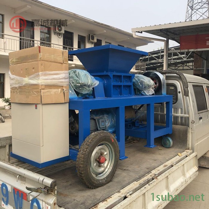 嘉诚橡胶塑料粉碎机 工业固废电线撕碎机 废旧家具家电破碎机图5