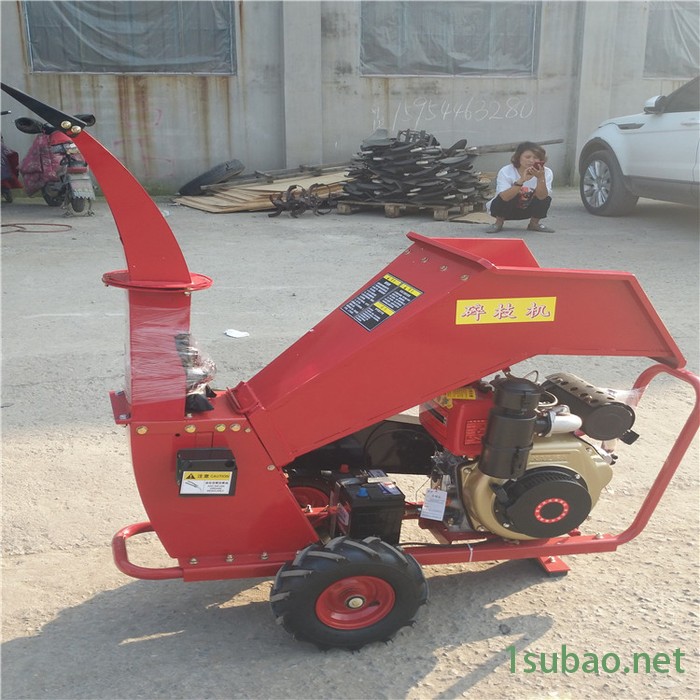 干湿木材切割机 汽油柴油粉碎机 塑料粉碎机 木屑木材粉碎机图6