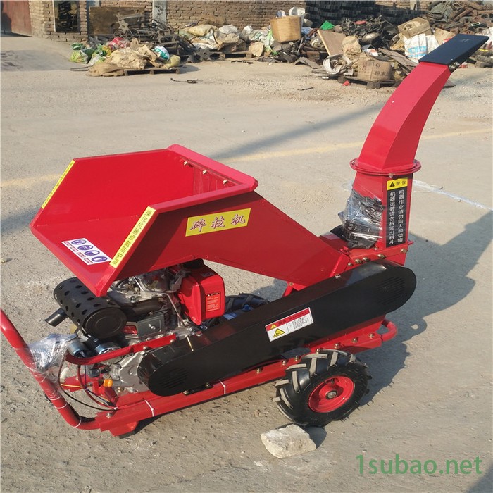 干湿木材切割机 汽油柴油粉碎机 塑料粉碎机 木屑木材粉碎机图8