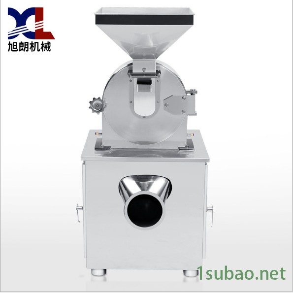 河南旭朗 塑料粉碎机不锈钢超细中草药粉碎机自动上料粉碎机厂家图2