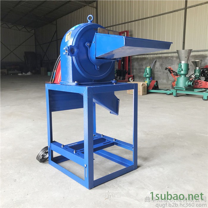 冠发粮食中药粉碎机 新型磨面机 齿槽强力磨面粉机图5