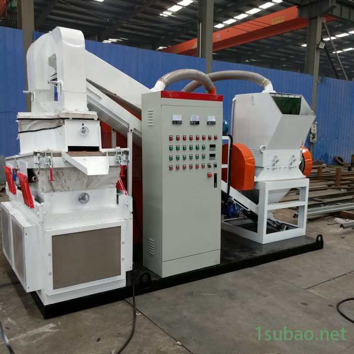 金属塑料分选机 神泰 铜线脱皮粉碎机 废旧电线回收再生设备 新型铜米机** 品质保证 支持定制 欢迎来电咨询图3