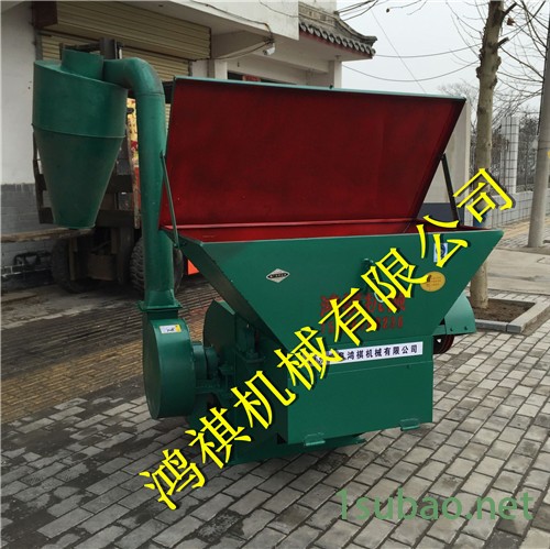 自动进料秸秆粉碎机 两相电铡草粉碎机 小型强力粉碎机图8