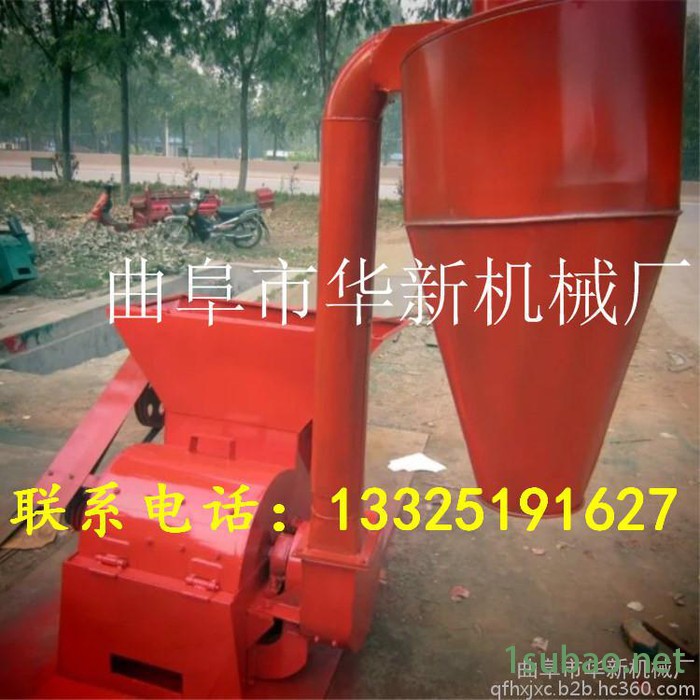华新大型豆秸秆粉碎机 塑料框子粉碎机价格 花生秧草粉饲料机常年销售 质量保证图7